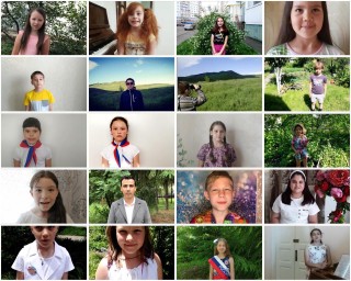 12 июня Дети из 17 регионов России поучаствовали в Видео марафоне "Моя Россия"